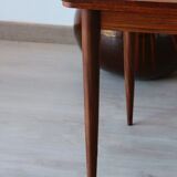 Vintage teak dining table – extendable Scandinavian design