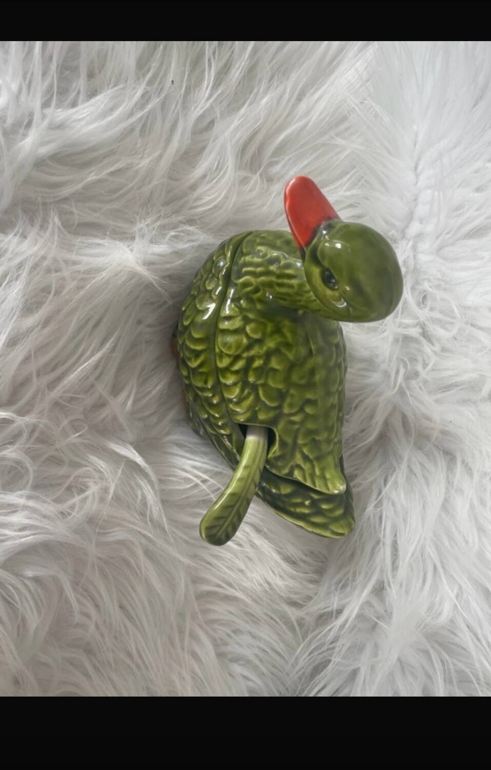 Saucière en barbotine