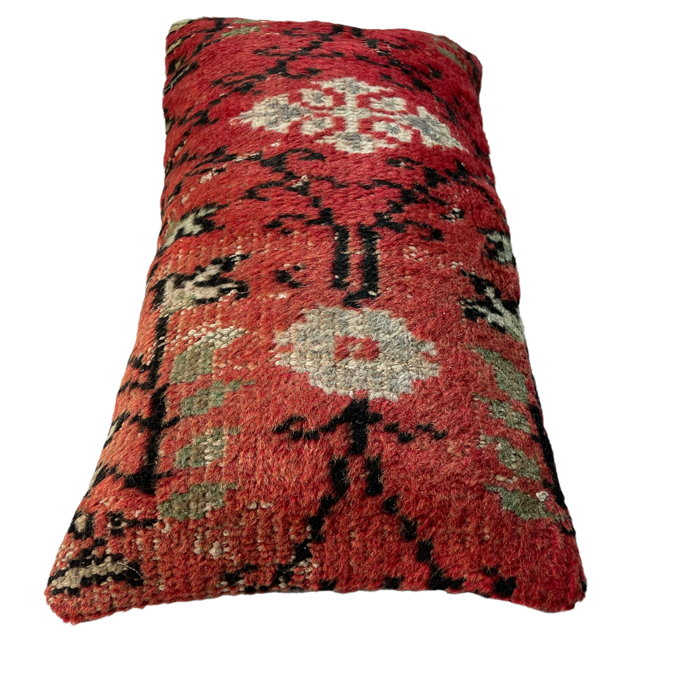 Vintage turkish handmade cushion cover, 30 x 60 cm