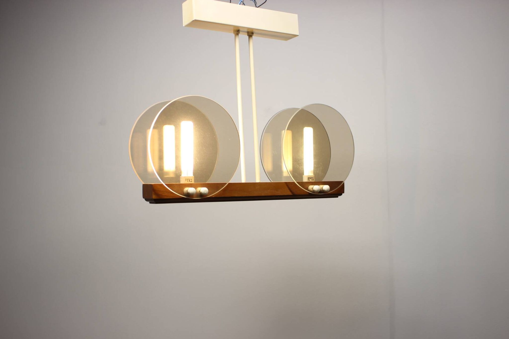 Vintage chandelier by Inva Litomerice, 1980s