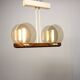 Vintage chandelier by Inva Litomerice, 1980s