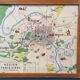 Paris school poster/ Paris region two-sided 1960 vintage