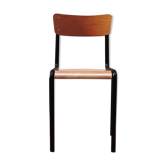 Chaise vintage d'écolier