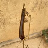 Vintage valet in gilded metal 1960