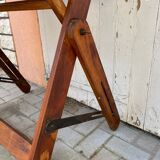 Table d'architecte  vintage en bois table de dessin 1930