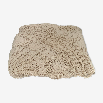 Crochet tablecloth