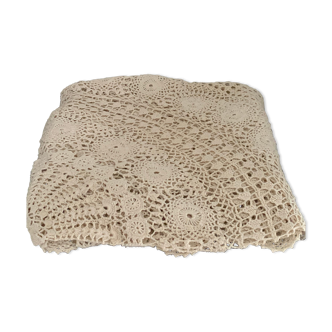 Crochet tablecloth