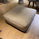 Grey pouf