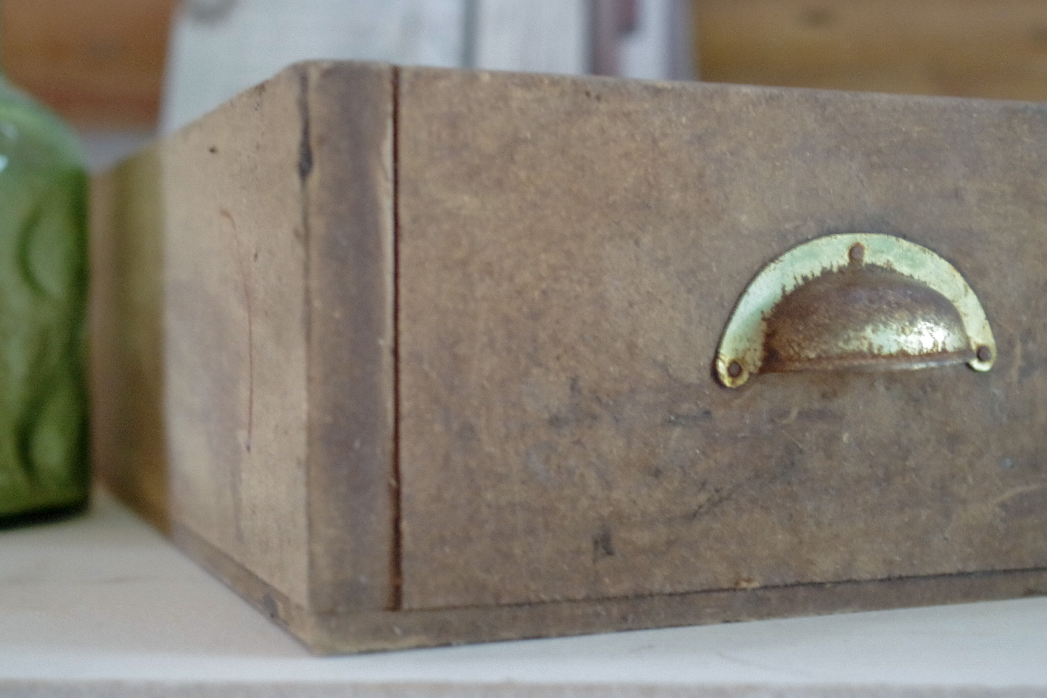 Old shop furniture drawer