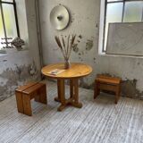 Les Arcs stools and table  1960