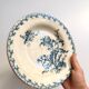 Vintage decorative plate, Gien Chardon bleu model, ironstone.