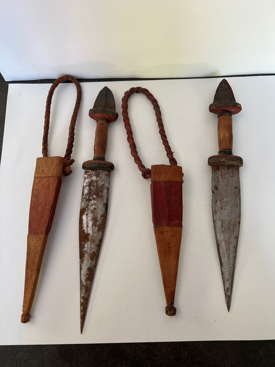 Lot African knives