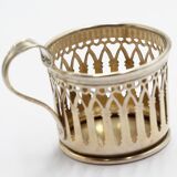 Metal cup holder