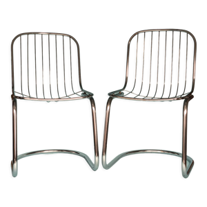 Paire de chaises de salle