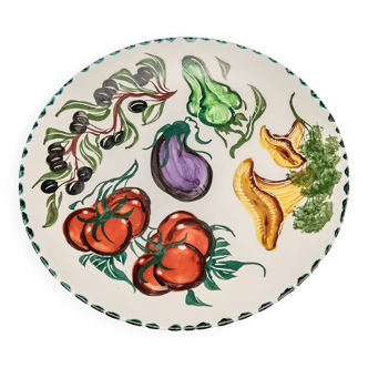 Vallauris ceramic dish
