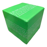 Retro vintage pouf