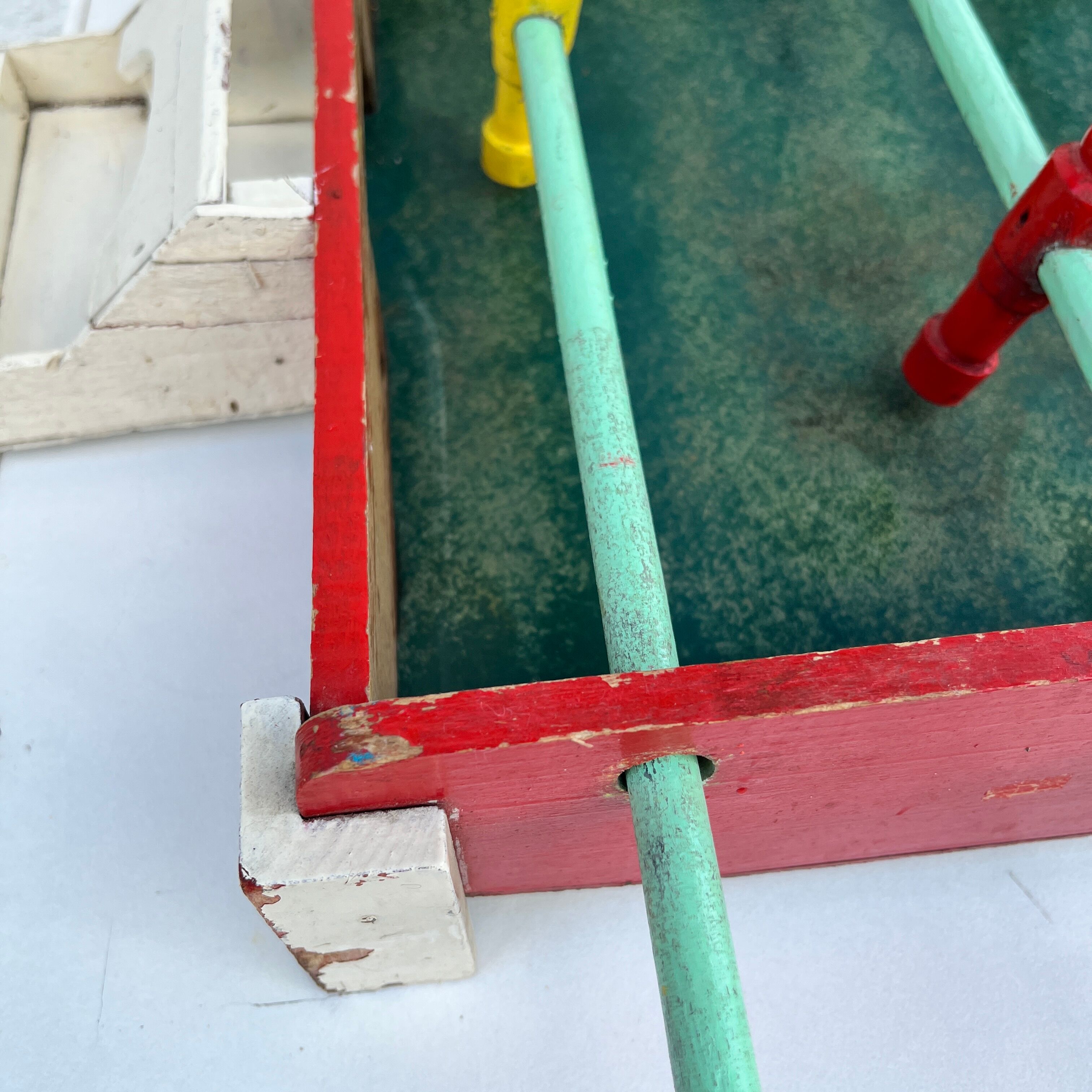 Table wood table football