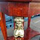 Table gueridon old decoration bronze empire