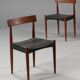 Arne Hovmand Olsen teak Dining chairs