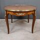 Rosewood marquetry coffee table, Louis XV style – Mid 20th century