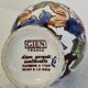 Gien faience miniature jug Renaissance hand-painted Circa 1970