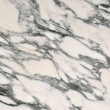 Michel Kin Arabescato marble coffee table for Arflex, 1960