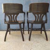 Pair of American armchairs