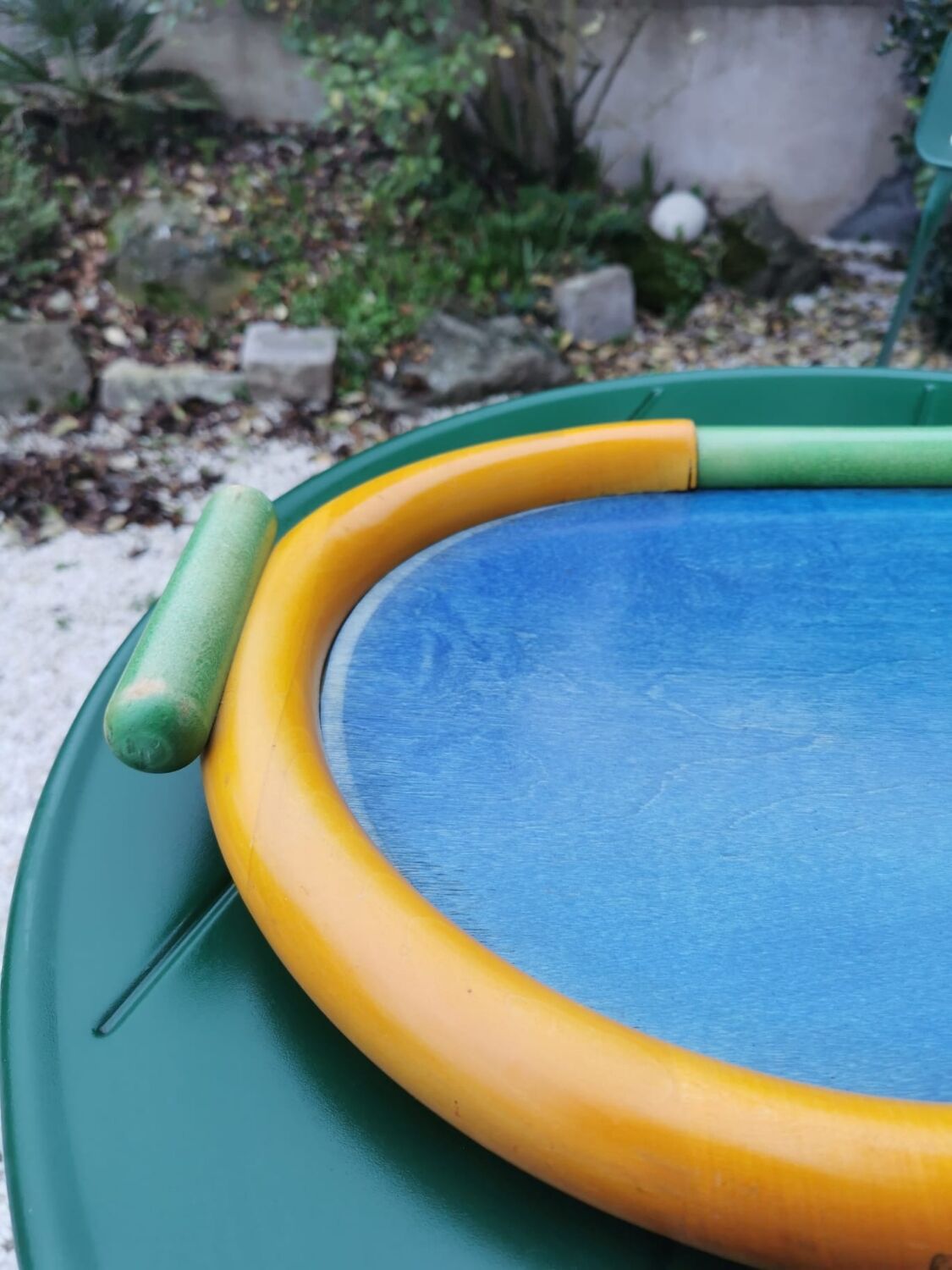 Wooden top Pietro Manzoni