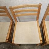 Set of 6 Swedish chairs 1970