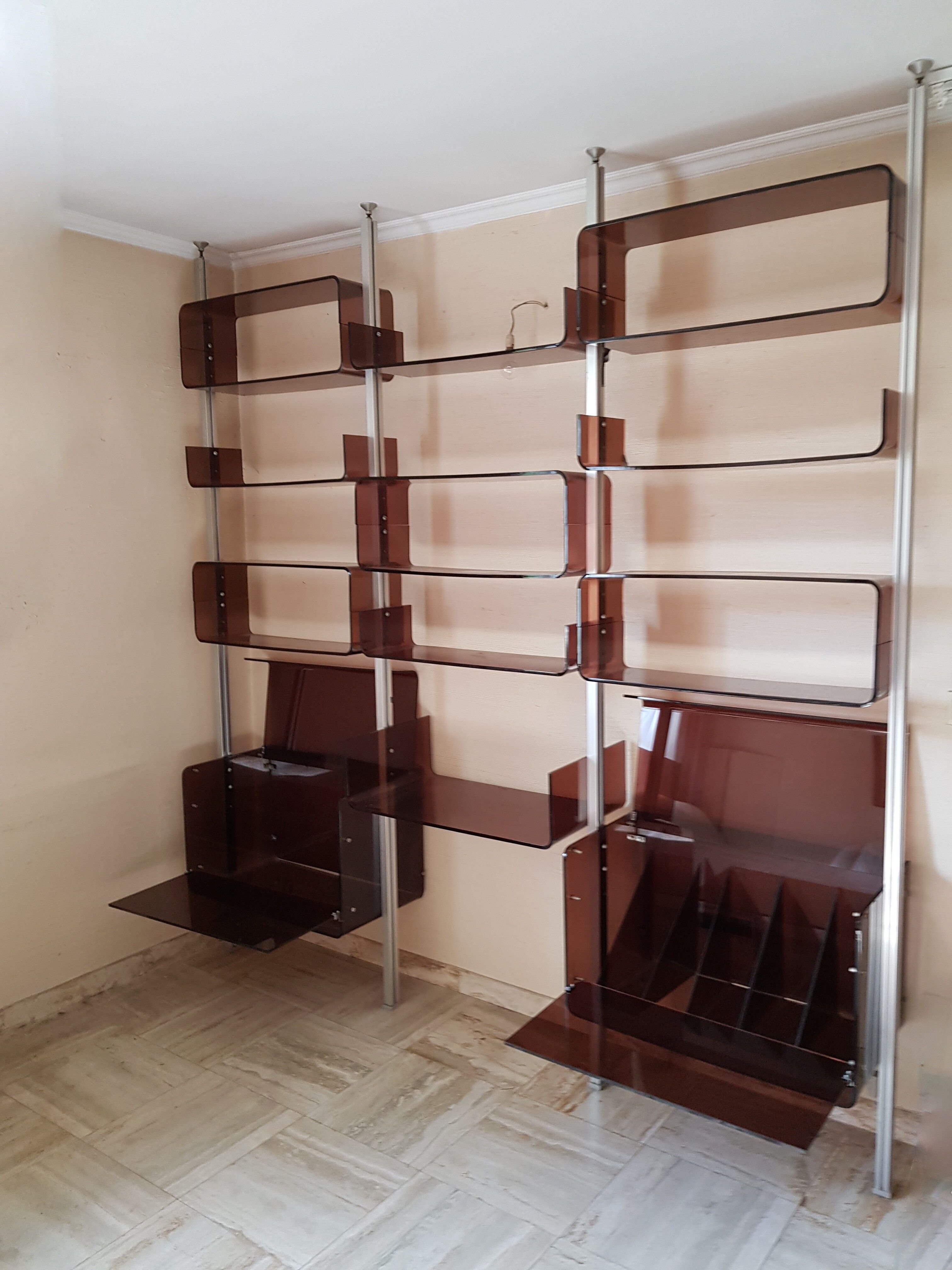 Roche Bobois modular shelf, 1970