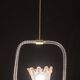Charming Pink and Trasparent Murano Glass Chandelier by Barovier e Toso