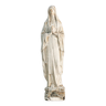 Plaster statue of the Virgin Mary signed Boye and Thomas Toulouse
