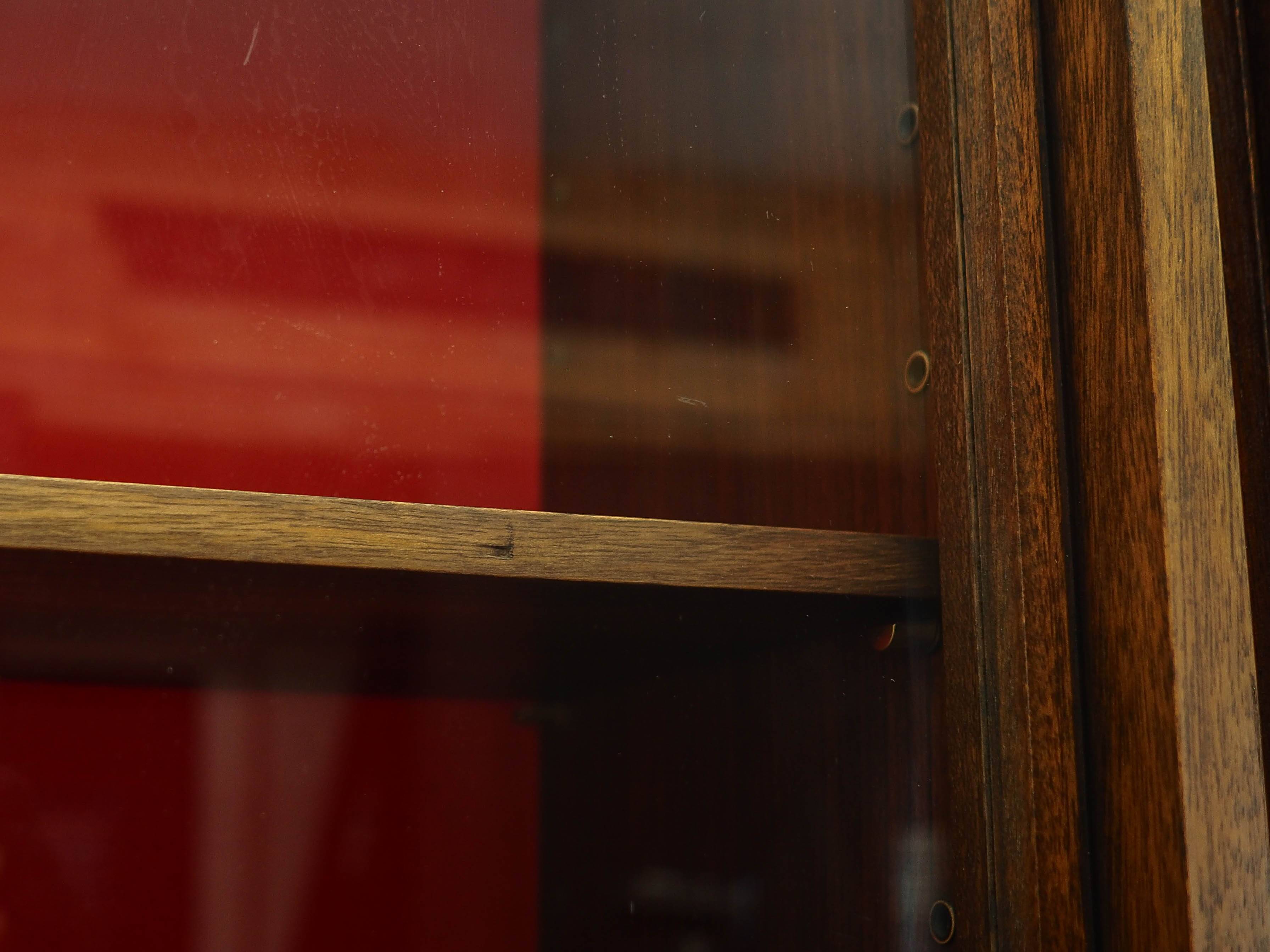 Rosewood modular shelving unit, Italian design, 1960s, production: Italy
