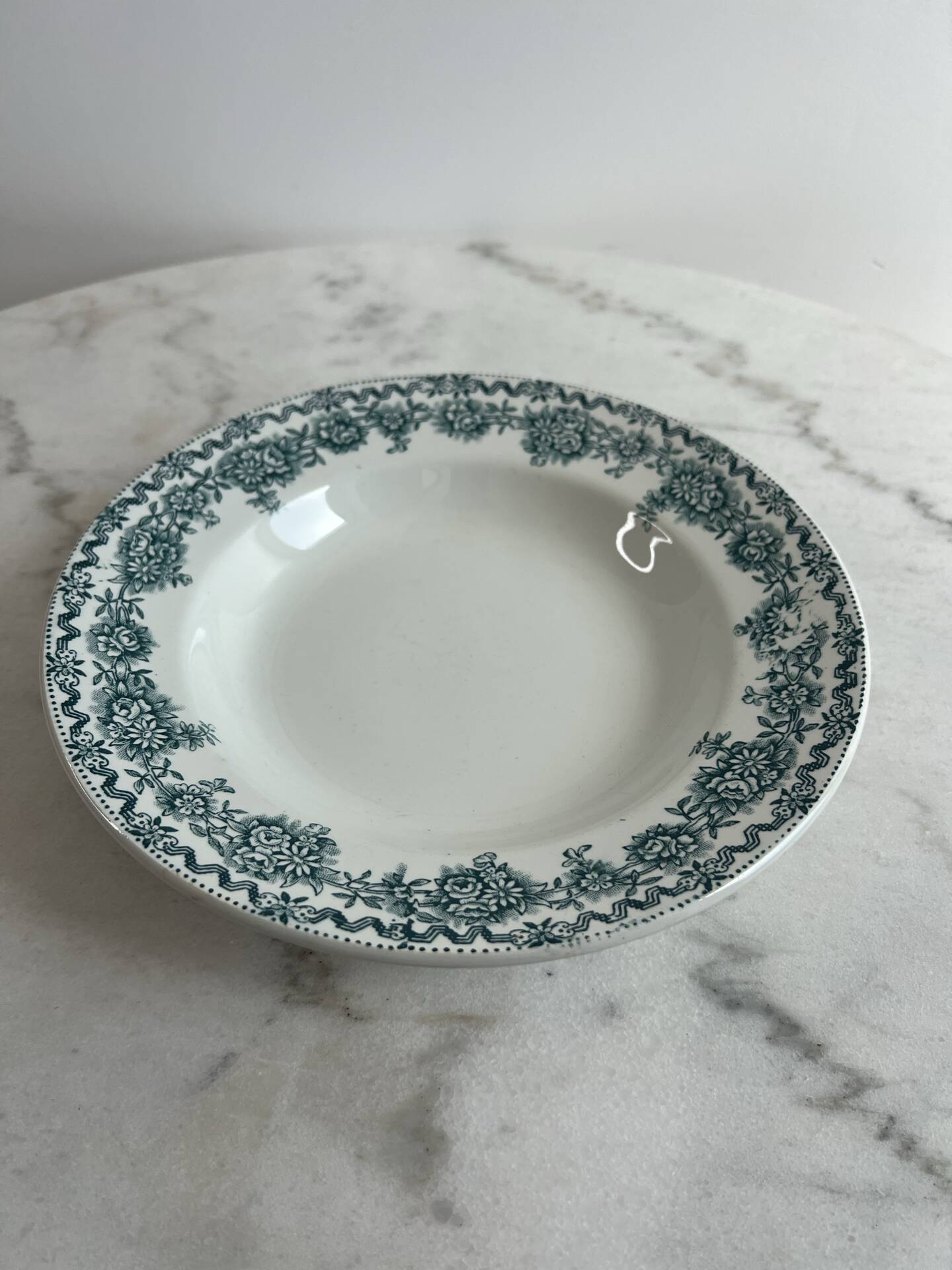 Set of 6 deep plates Saint Amand Argenton collection