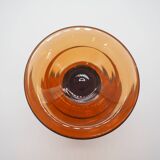 Biot amber water glass
