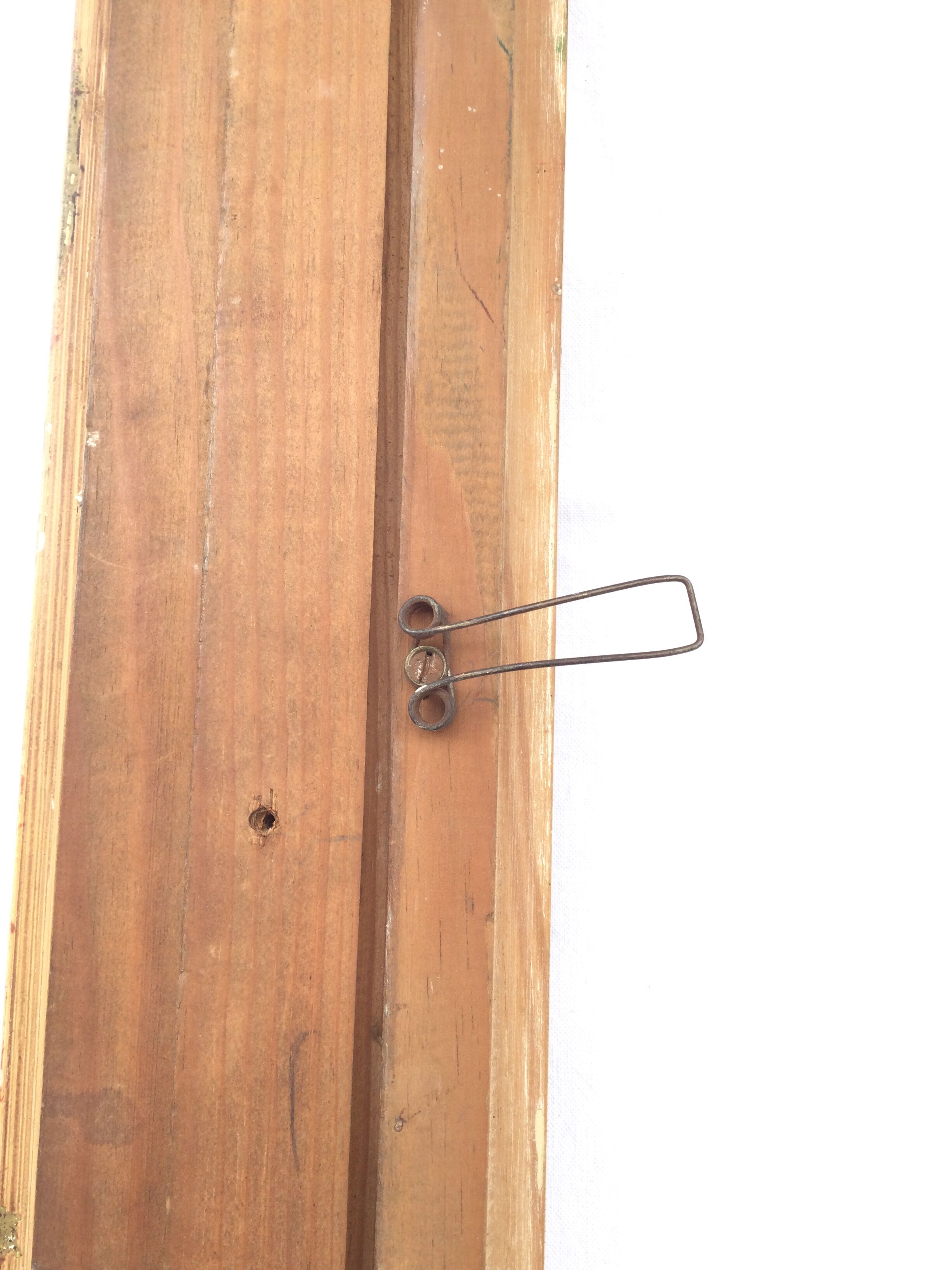 1950s frame in wood, plaster and fabric