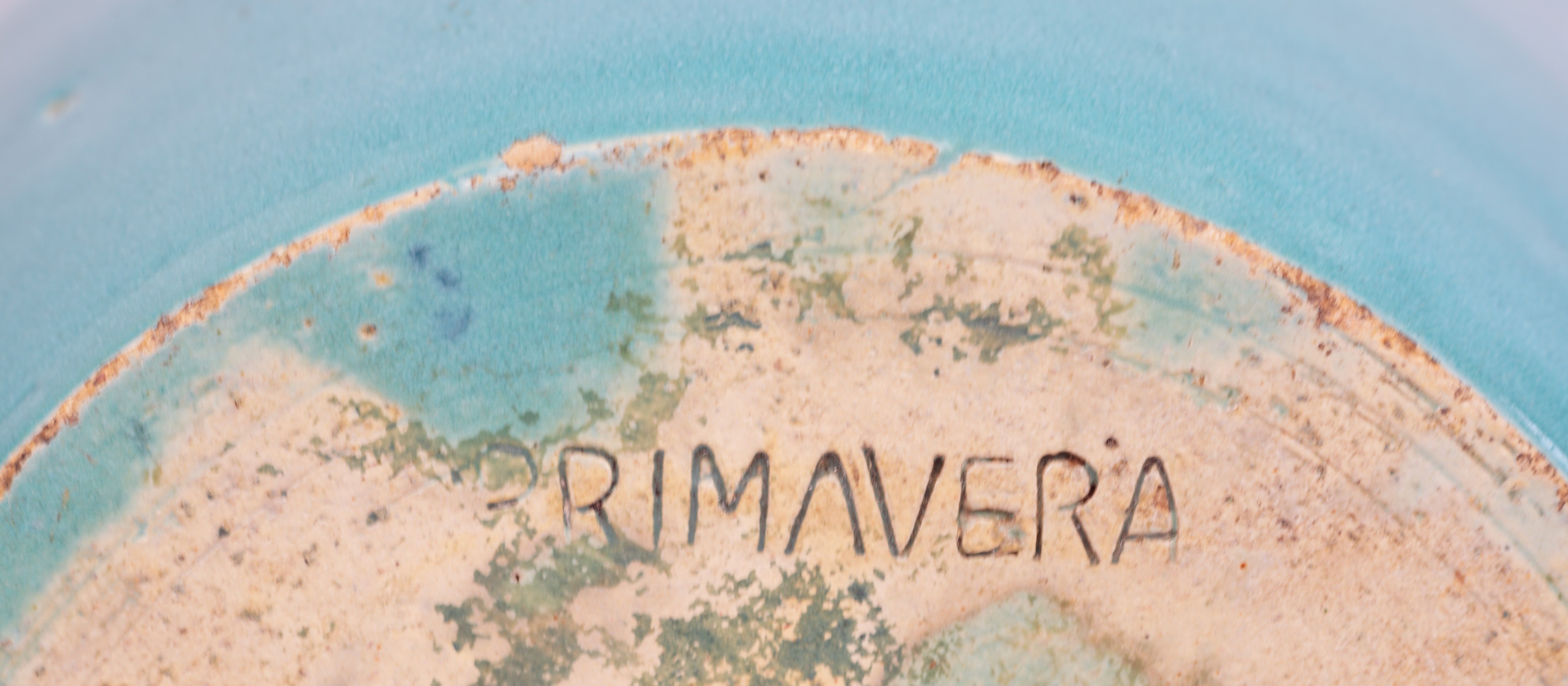 Vase céramique émaillée Primavera art deco