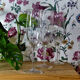 Six 40s champagne flutes - Antique crystal glasses