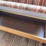 Corner bench for chalet