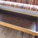 Corner bench for chalet