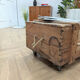 Table basse coffre vintage