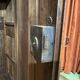 Armoire penderie Empire en merisier XIXème