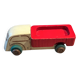 Small wooden flatbed truck, antique toy