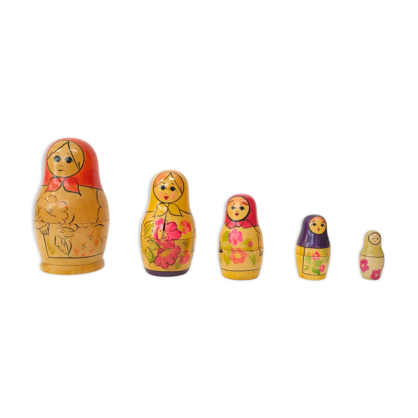 Russian dolls gigognes matriochka