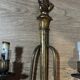 Pair of wall sconces in gilded brass – 2 lights – Louis XVI style