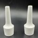 Pair of vintage white ceramic bud vases