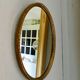 Oval mirror 25x32cm
