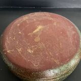 Vintage glazed terracotta ashtray