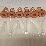 Champagne flutes Francis Dumelié