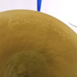 Pair of Blue Murano Glass Flutes by Bisazza & Rotella, Italy 2000